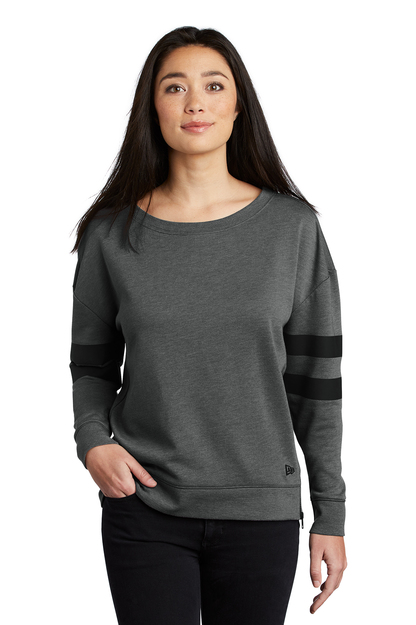 New Era - Ladies Tri-Blend Fleece Varsity Crew