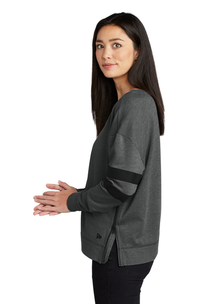 New Era - Ladies Tri-Blend Fleece Varsity Crew