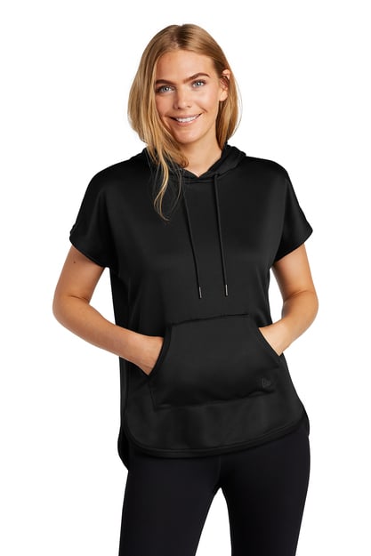New Era - Ladies Performance Terry Short Sleeve Hoodie