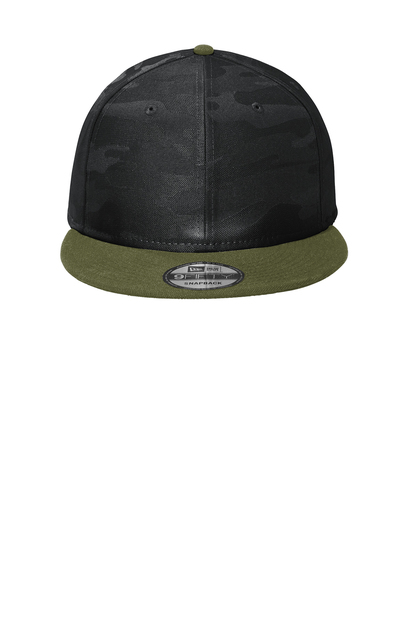 New Era - Camo Flat Bill Snapback Cap
