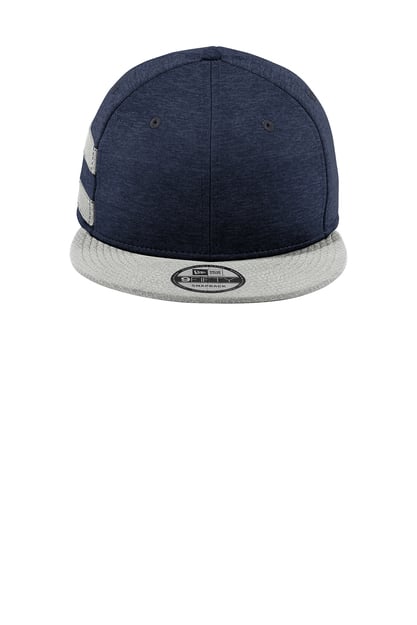 New Era - Shadow Heather Striped Flat Bill Snapback Cap