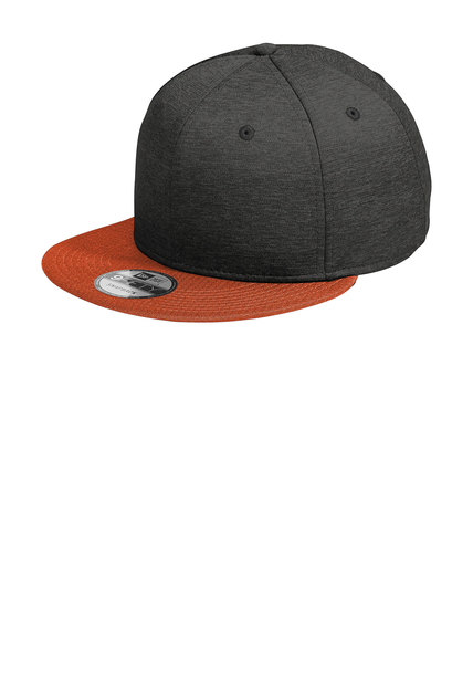 New Era - Shadow Heather Striped Flat Bill Snapback Cap