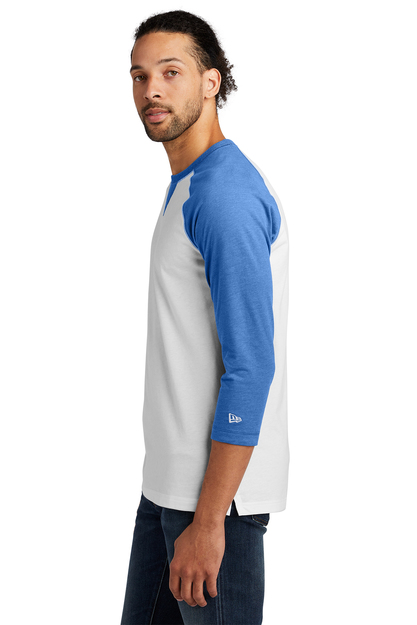New Era - Sueded Cotton Blend 3/4-Sleeve Baseball Raglan Tee