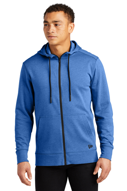 New Era - Tri-Blend Fleece Full-Zip Hoodie