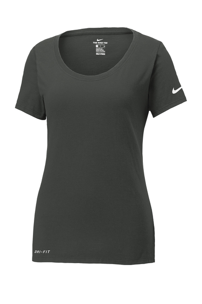 Nike - Ladies Dri-FIT Cotton/Poly Scoop Neck Tee