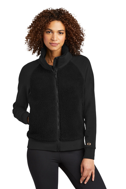 OGIO - Ladies Luuma Sherpa Full-Zip
