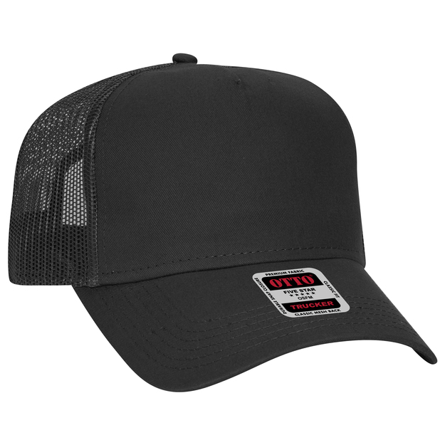 OTTO - 5 Panel Low Profile Mesh Back Trucker Hat