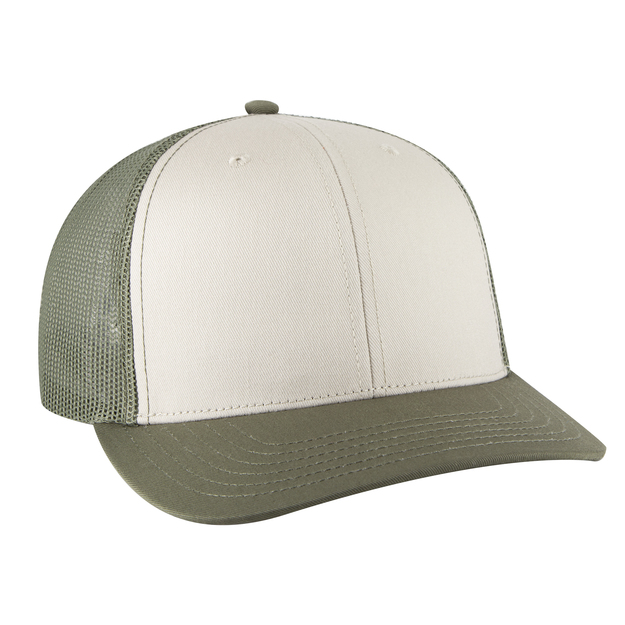 OTTO - 6 Panel Mid Profile Mesh Back Trucker Hat