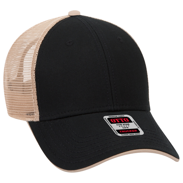 OTTO - 6 Panel Low Profile Mesh Back Trucker Hat
