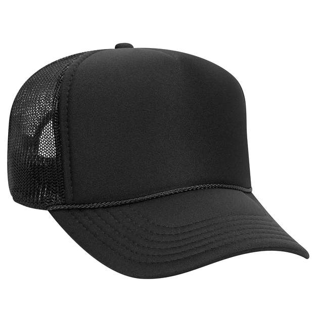 OTTO - 5 Panel Mid Profile Mesh Back Trucker Hat