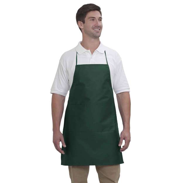 OTTO - 2 Pocket Full Length Adjustable Bib Apron