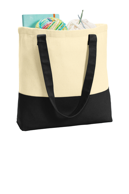 Port Authority - Colorblock Cotton Tote