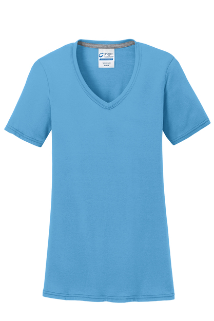 Port & Company - Ladies Performance Blend V-Neck Tee