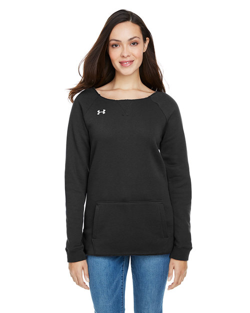 Under Armour - Ladies Hustle Fleece Crewneck Sweatshirt