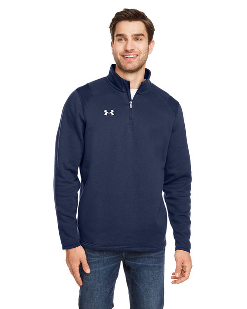 Under Armour - Men's Hustle Quarter-Zip Pullover Sweatshirt