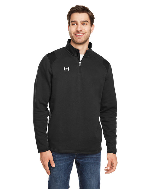 Under Armour - Men's Hustle Quarter-Zip Pullover Sweatshirt