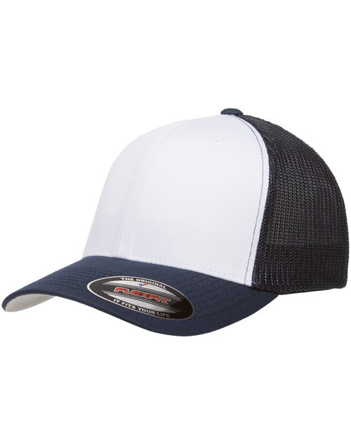 Yupoong - Flexfit Trucker Mesh with White Front Panels Cap