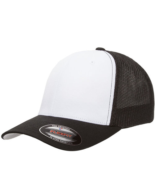 Yupoong - Flexfit Trucker Mesh with White Front Panels Cap